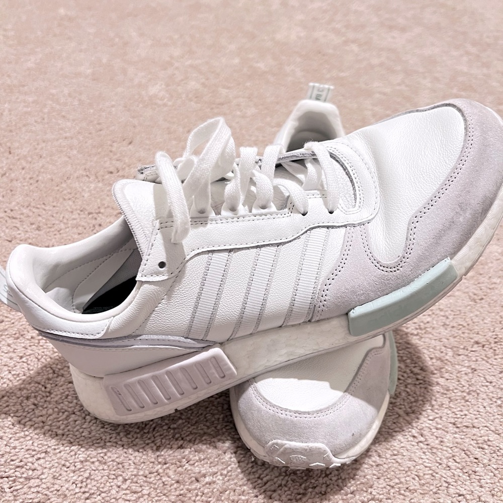 Adidas Rising Star X R1 Triple White NMD